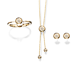 Cablecar Jewelry The Shorty Collection Pavé Set Ref. BL546B